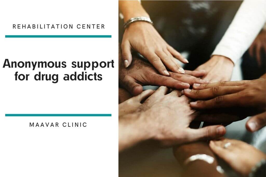 Anonymous support for drug addicts